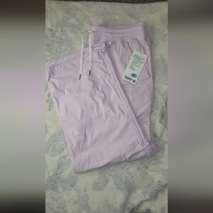 Lululemon Pink Organza Relaxed Fit Pants Size XL